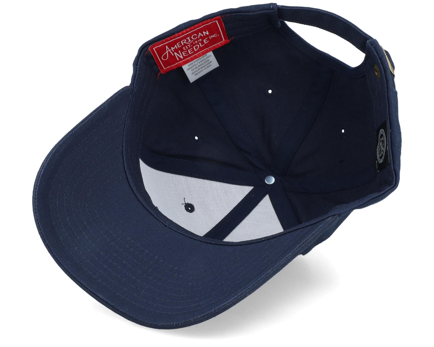 Edmonton Oilers Stadium Navy Adjustable - American Needle 5 Edmonton Oilers Stadium Navy Adjustable - American Needle - Image 5