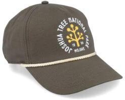 Joshua Tree Np Canvas Cappy Army Green Dad Cap - American Needle -American Needle 798698911769 2