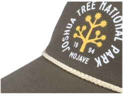 Joshua Tree Np Canvas Cappy Army Green Dad Cap - American Needle -American Needle 798698911769 6