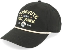 Yosemite Np Canvas Cappy Black Dad Cap - American Needle