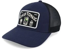 Gin & Tonic Archive Valin Navy/Black Trucker - American Needle
