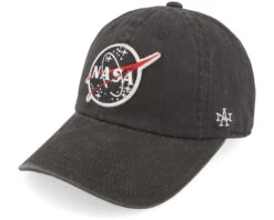 New Raglan Nasa Black Dad Cap - American Needle