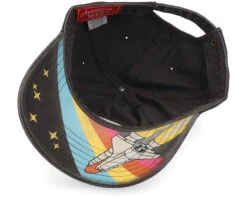 New Raglan Nasa Black Dad Cap - American Needle -American Needle 798698921126 5