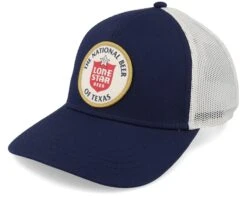 Lone Star Twill Valin Ptch Navy/Ivory Trucker - American Needle
