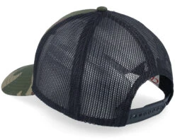 Rainier Twill Valin Ptch Camo/Black Trucker - American Needle -American Needle 798698924813 3