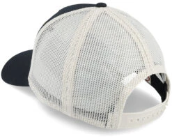 Rainier Twill Valin Ptch Black/Ivory Trucker - American Needle -American Needle 798698924837 3