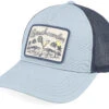 Beachcomber Archive Tiki Valin Smoke Blue/Navy Trucker - American Needle
