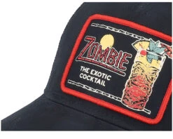 Zombie Archive Tiki Valin Black Trucker - American Needle -American Needle 798698939626 6