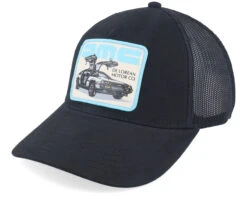 De Lorean Mc Twill Valin Patch Black Trucker - American Needle