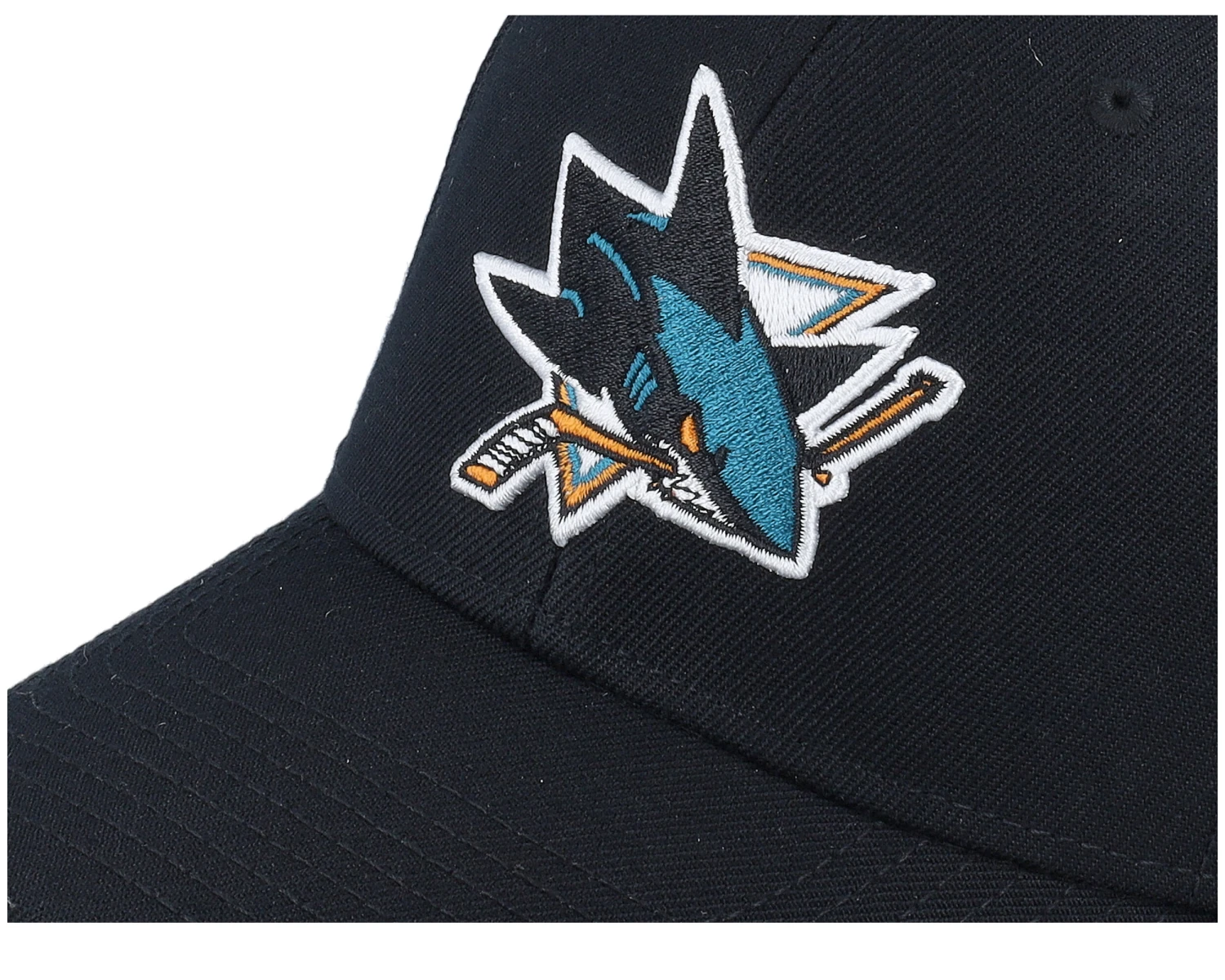 San Jose Sharks Stadium Black Adjustable - American Needle 6 San Jose Sharks Stadium Black Adjustable - American Needle - Image 6