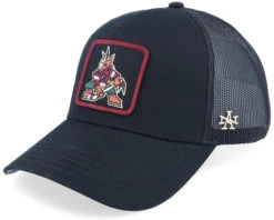Arizona Coyotes Valin Black Trucker - American Needle