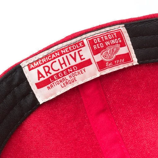 Detroit Red Wings - American Needle NHL Vintage Archived Legend Adjustable Hat 3 Detroit Red Wings - American Needle NHL Vintage Archived Legend Adjustable Hat - Image 3