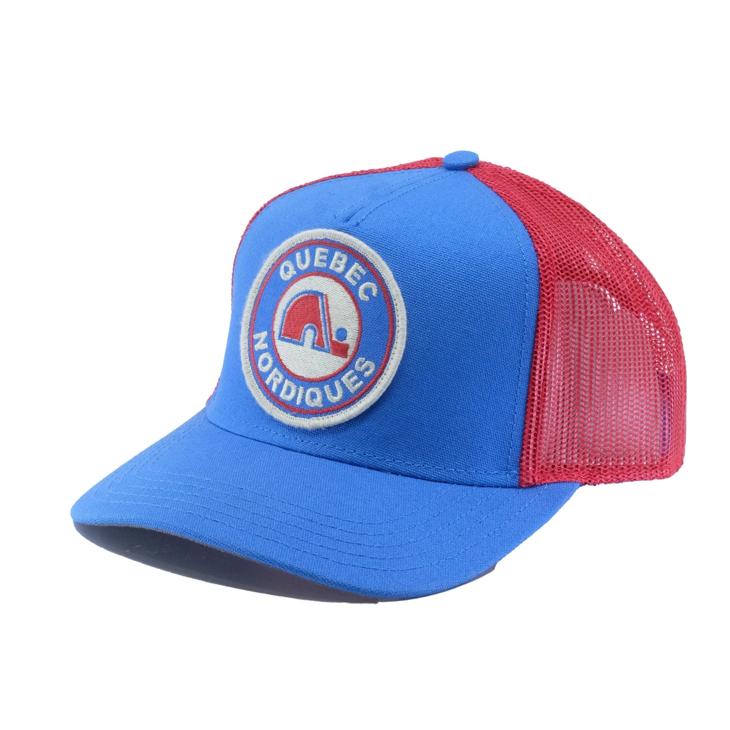 Quebec Nordiques American Needle NHL Valin Snapback Hat 1 Quebec Nordiques American Needle NHL Valin Snapback Hat