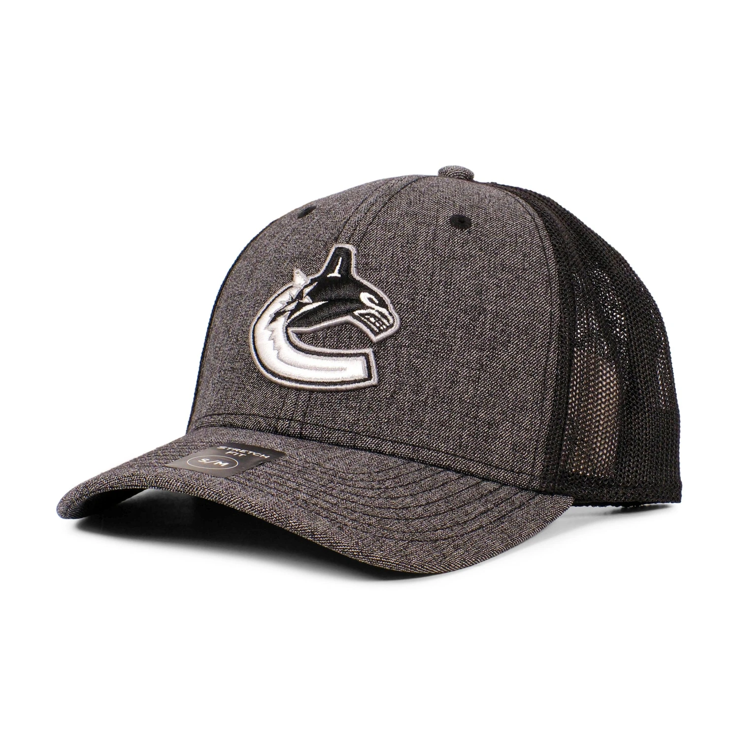 Vancouver Canucks - American Needle NHL Heather Poly Tonal Hat 1 Vancouver Canucks - American Needle NHL Heather Poly Tonal Hat