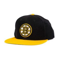 Boston Bruins - American Needle NHL Vintage Wool Replica Two Tone Snapback Hat