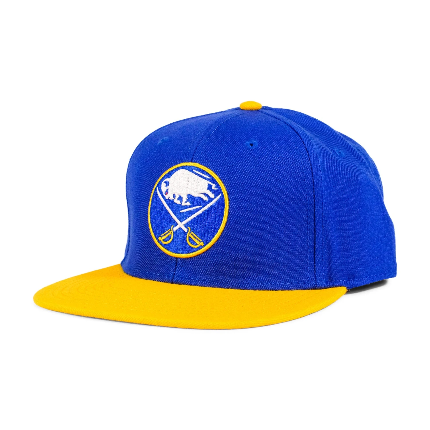 Buffalo Sabres - American Needle NHL Vintage Wool Replica Two Tone Snapback Hat 1 Buffalo Sabres - American Needle NHL Vintage Wool Replica Two Tone Snapback Hat