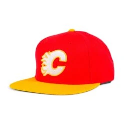 Calgary Flames - American Needle NHL Vintage Wool Replica Two Tone Snapback Hat